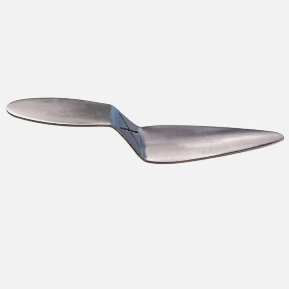 Cake Pie Server Stainless Steel Unique High Heel Shoe Sole Shape Single Vintage